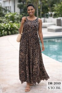 Brown & Black Animal Print