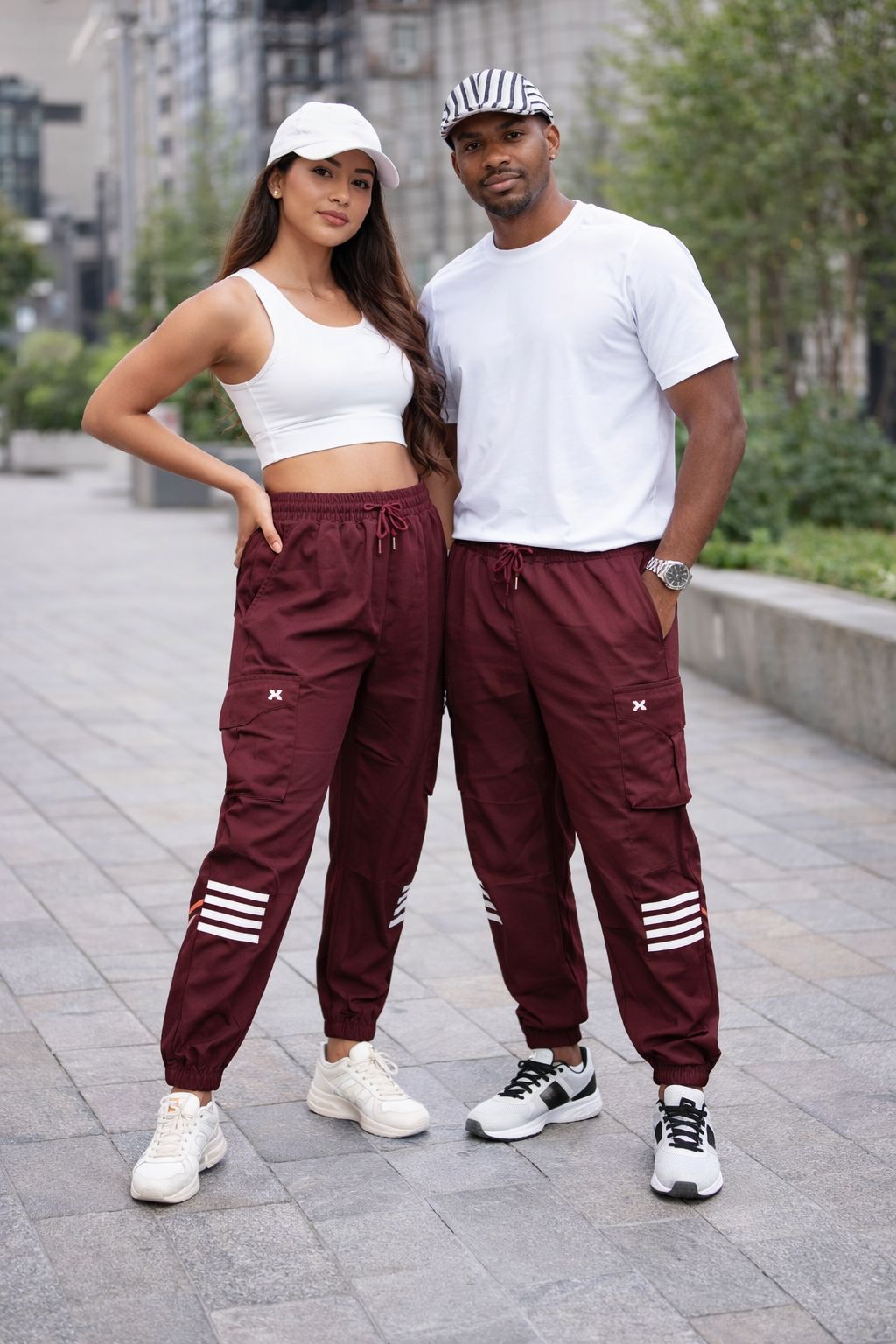 Urban Trek Unisex Cargo Joggers