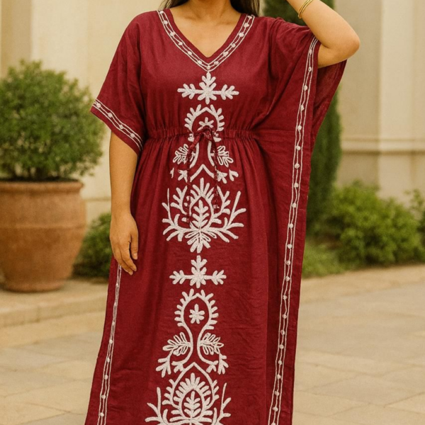 Heritage Embroidered Kaftan