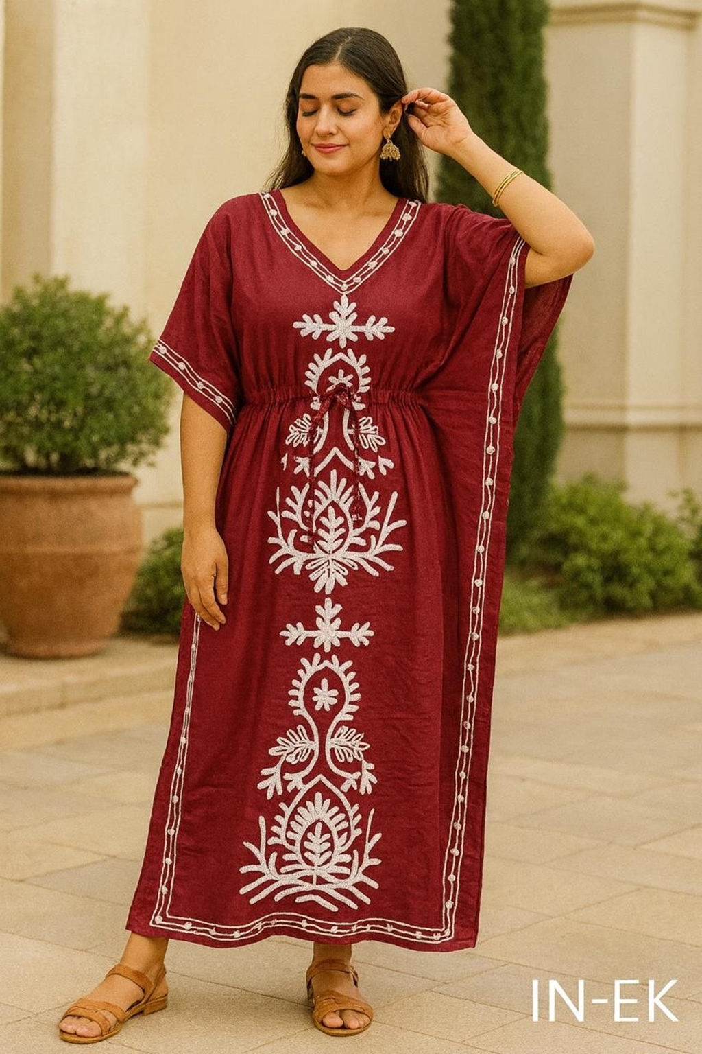 Heritage Embroidered Kaftan